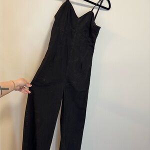 Black denim Jumpsuit